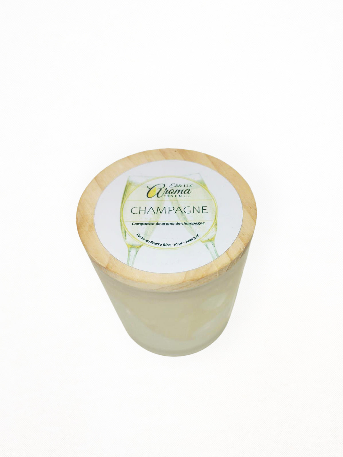 Vela Aromática Champagne – 10 oz