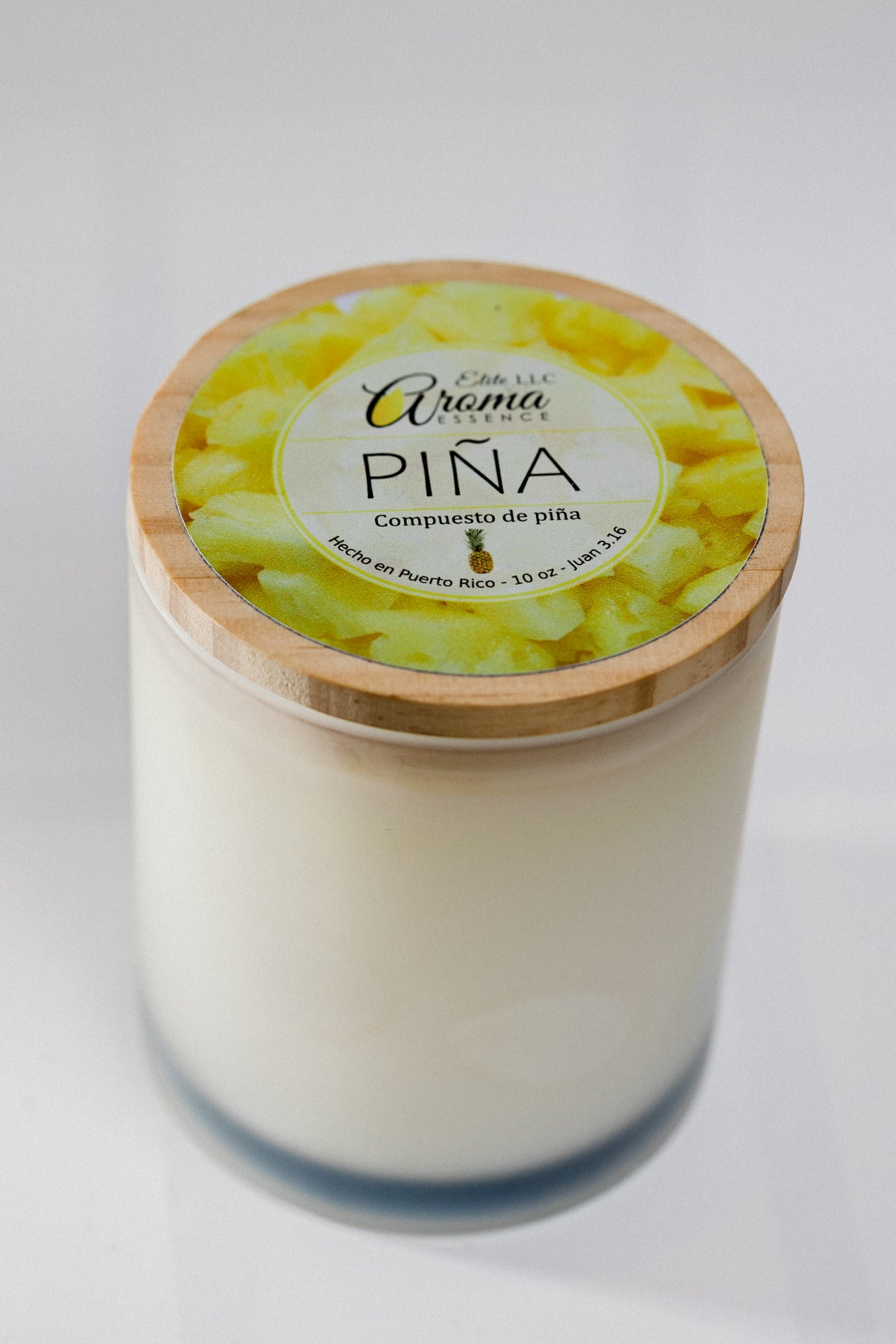 Vela Aromática Piña – 10 oz