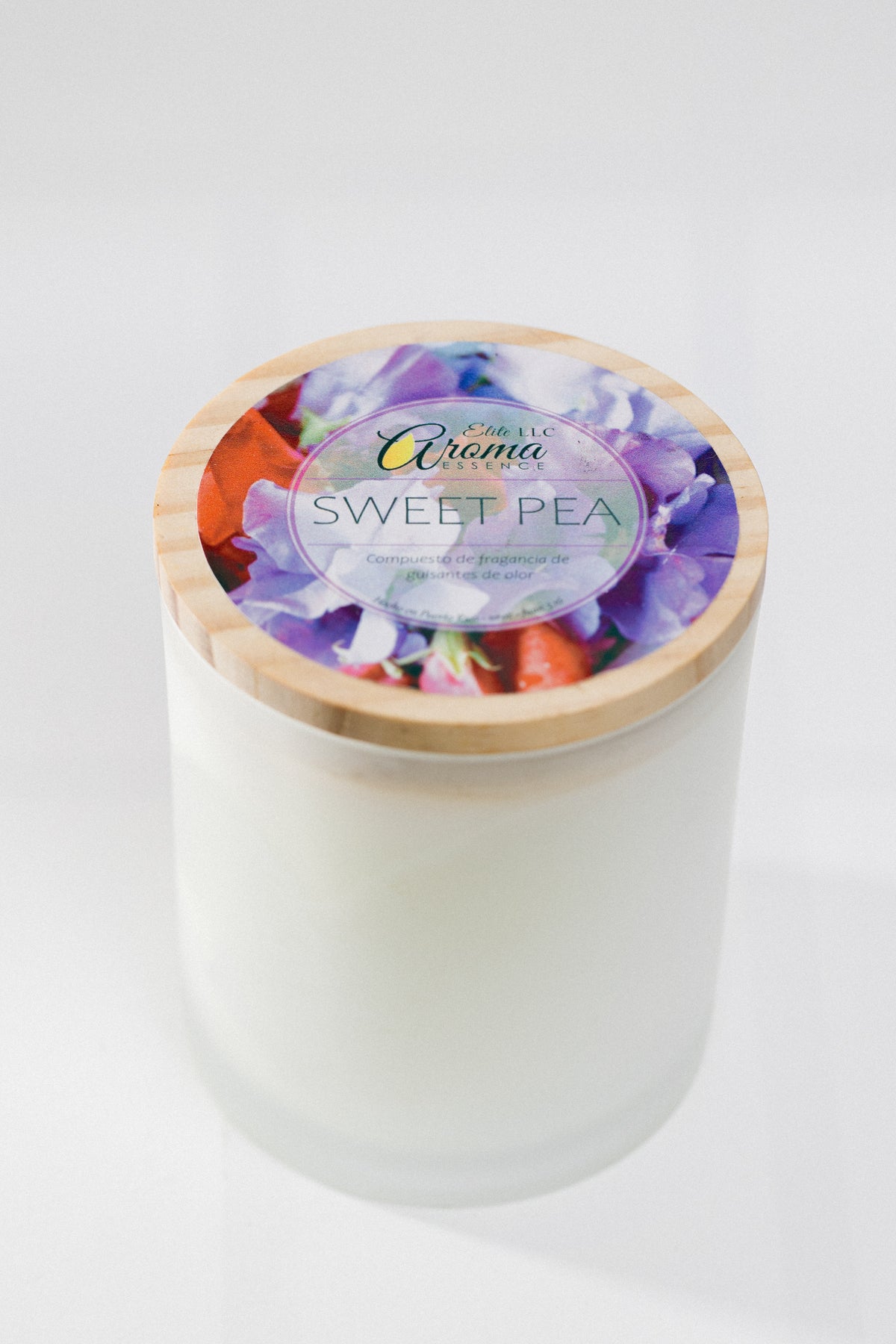 Vela Aromática Sweet Pea – 10 oz